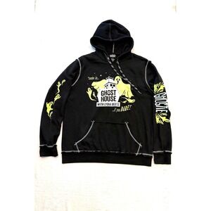 Beetlejuice Beetlejuice‎ Ghost House Lydia Deetz Black Hoodie Hot Topic Large